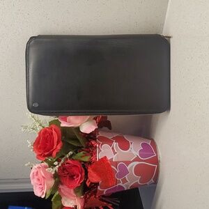 CARTIER zip around leather wallet/organizer